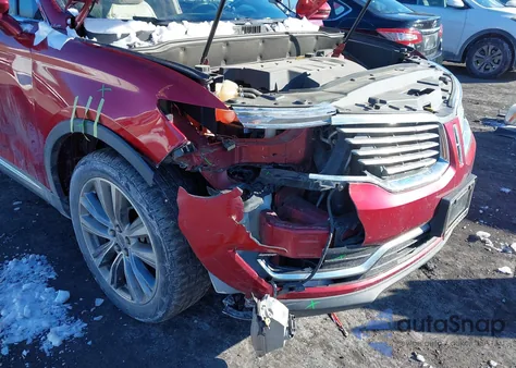 2016 Lincoln Mkx Reserve из США, поврежденный, VIN 2LMTJ8LPXGBL28908